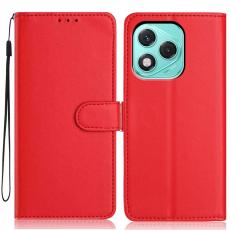 Honor 400 Lite Pl&aring;nboksfodral L&auml;der R&ouml;d