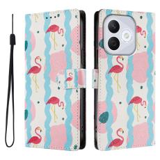 Honor 400 Lite Fodral Med Tryck Flamingos