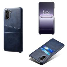 OnePlus Nord CE5 L&auml;derbelagt Skal Med Kortfack Bl&aring;
