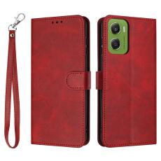 Motorola Moto G06 / G06 Power Fodral L&auml;der R&ouml;d