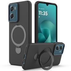 Motorola Moto G06/G06 Power Skal MagSafe Kickstand Hybrid Svart