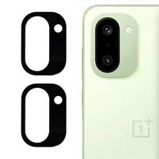 OnePlus 15R 2-PACK Linsskydd H&auml;rdat Glas Svart