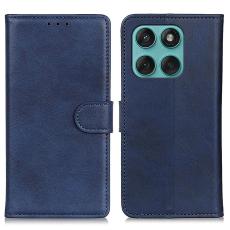 Motorola Edge 60 / 60 Fusion Fodral L&auml;der Bl&aring;