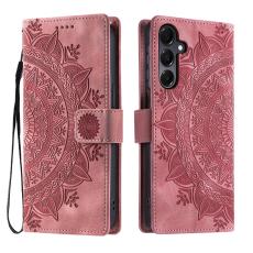 Samsung Galaxy A27 Fodral Mandala L&auml;der Rosa