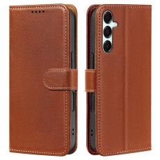 Samsung Galaxy A27 Pl&aring;nboksfodral L&auml;der Brun
