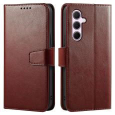 Samsung Galaxy A27 Fodral L&auml;der Brun