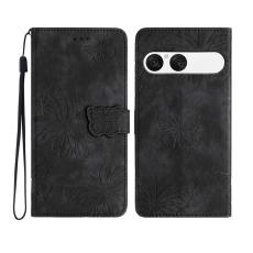 Sony Xperia 10 VII Fodral Fj&auml;ril Tryck Svart