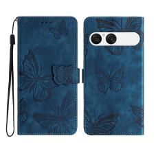 Sony Xperia 10 VII Fodral Fj&auml;ril Tryck Bl&aring;