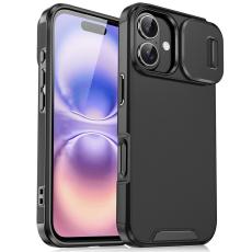 iPhone 17 Skal Hybrid Armor CamCover Svart