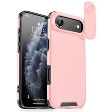 iPhone Air Skal Hybrid Armor CamCover Rosa