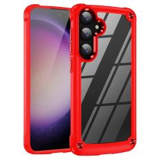 Samsung Galaxy S26 Skal Shockproof Hybrid R&ouml;d