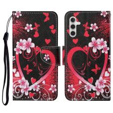 Samsung Galaxy S26 Fodral Med Tryck R&ouml;tt Hj&auml;rta