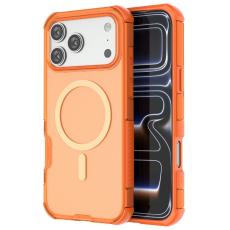 iPhone 17 Pro Skal MagSafe Shockproof Hybrid Orange
