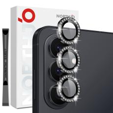 NORTHJO Samsung Galaxy S26 Linsskydd Strass Svart