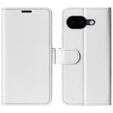 Google Pixel 10a Fodral Crazy Horse L&auml;der Vit
