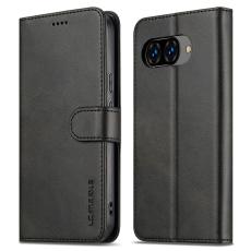 LC.IMEEKE Google Pixel 10a Fodral L&auml;der Svart