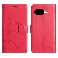 Google Pixel 10a Fodral Med Blommigt Tryck R&ouml;d