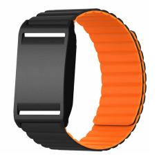 Polar Loop Klockarmband Silikon Magnetisk Loop Svart / Orange
