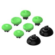 DATA FROG 8-PACK Thumb Grip F&ouml;r PS5/PS4/Xbox/Switch Gr&ouml;n