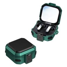 Samsung Galaxy Buds 4/4 Pro Skal Shockproof Hybrid Gr&ouml;n