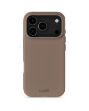 holdit iPhone 17 Pro Mobilskal Silikon Mocha Brown
