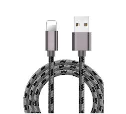 Lightning Laddning Kabel - Grå 1m