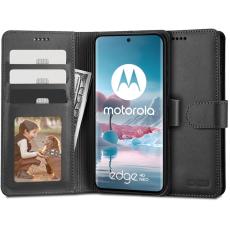 Tech-Protect Motorola Edge 40 Neo Fodral Läder Svart