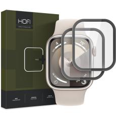 HOFI Apple Watch 41 mm 2-PACK Skärmskydd Pro+ Hybrid Glas