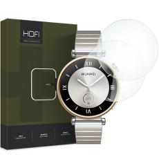 HOFI Huawei Watch GT 4 41 mm 2-PACK Sk&auml;rmskydd H&auml;rdat Glas