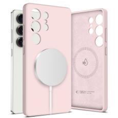Tech-Protect Galaxy S25 Ultra Skal MagSafe Liquid Silicone Pink Pearl