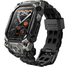 Supcase Apple Watch 10 46 mm Armband Unicorn Beetle Ore Svart