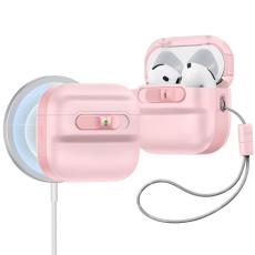 ESR AirPods 4 Skal MagSafe Pulse HaloLock Rosa