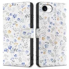 Tech-Protect iPhone 16e Fodral Läder Spring Flowers
