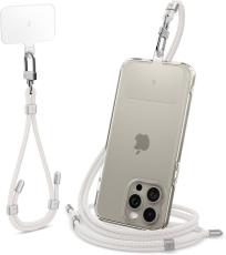 Spigen Mobilsnöre / Handledsrem Strap Set Pearl White