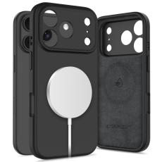 Tech-Protect iPhone 17 Pro Skal MagSafe Silicone Svart