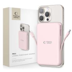 Tech-Protect 10000 mAh MagSafe Powerbank LifeMag Rosa