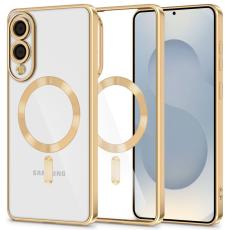Tech-Protect Galaxy S25 Edge Skal MagSafe MagFlex Shiny Gold