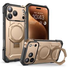 Supcase iPhone 17 Pro Skal MagSafe Unicorn Beetle Grip Desert Gold