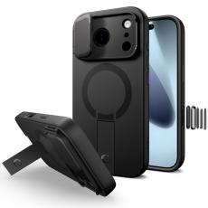 Tech-Protect iPhone 17 Pro Skal MagSfe Kevlar Aura Svart