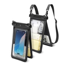 Spigen Universal Vattentät Väska Svart / Transparent