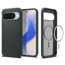 Spigen Google Pixel 10 / 10 Pro Skal MagSafe Liquid Air Abyss Green