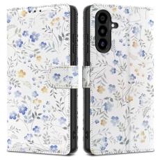 Tech-Protect Galaxy A26 / A17 Fodral Läder Spring Flowers