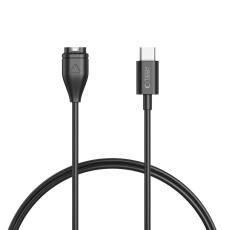Tech-Protect 1m USB-C Garmin Watch Ladddare UltraBoost Svart
