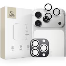 T-P iPhone 17 Pro/Max/16 Pro/Max/15 Pro/Max/14 Pro/Max Linsskydd CamRing Fit+