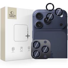 T-P iPhone 17 Pro/Max/16 Pro/Max/15 Pro/Max/14 Pro/Max Linsskydd CamRing Fit+