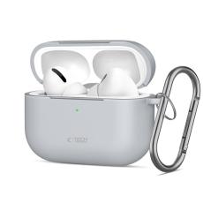 Tech-Protect AirPods Pro 3 Skal Silikon Hook Crayon Grey