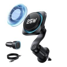 ESR 25W Qi2.2 Magnetisk MagSafe Billaddare CryoBoost Svart