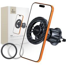 Tech-Protect MagSafe Mobilh&aring;llare F&ouml;r Luftventil Carbon Svart