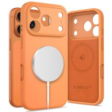 Tech-Protect iPhone 17 Pro Skal MagSafe Silicone Cosmic Orange