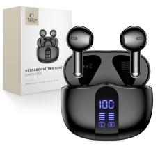 Tech-Protect H&ouml;rlurar In-Ear UltraBoost TWS Svart